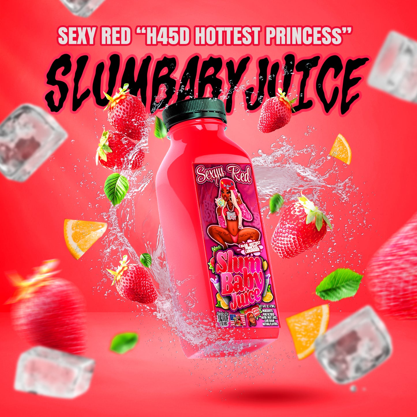 Slum Baby Juice: Sexy Red Edition "H45D Hottest Princess"